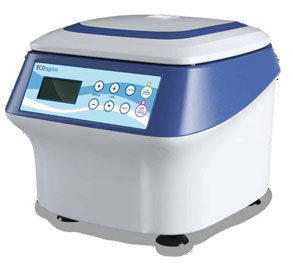 ECOspin asztali centrifuga - 12db 15ml-es kémcsővet befogadó rotorral